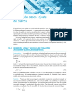 Ajuste de curvas mediante regresión lineal para modelar crecimiento poblacional