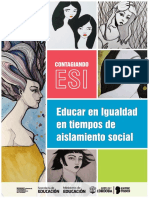 Contagiando ESI - Educar en La Igualdad en Tiempos de Aislamiento Social