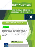 Penyusunan Dokumen Kurikulum Kondisi Khusus PDF