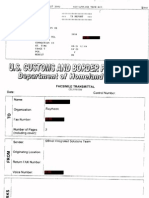 Responsive Document - CREW v. Dept. of Homeland Security: Regarding Contracts With Former Officials: Fax Cover Sheet - 6