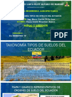 TAXONOMIA DE SUELOS DEL ECUADOR - REQUELME L