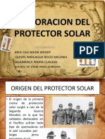 ELABORACION DEL PROTECTOR SOLAR DIAPOS