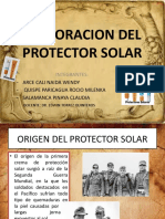 Elaboracion Del Protector Solar Diapos