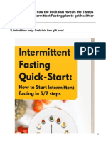 FREE Download Now The Book That Reveals The 5 Steps To Kickstart An Intermittent Fasting Plan To Get