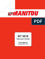 Telescopic Handler Parts Manual: Catalog 50960027 Rev. B