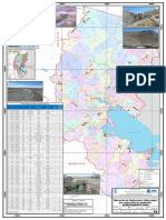 Mapa Ubicacion de Poblaciones Vulnerables Por Activacion de Quebradas Puno 2016