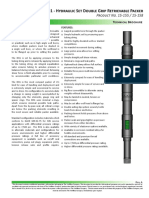 RH1 - Hydraulic Set Double Grip Retrievable Packer: Product No. 15-155 / 15-158