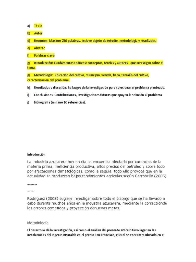 Working Paper Fase 5 Cultivos Clima Calido | PDF