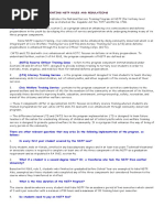 Republic Act No. 9163 - : Week 1 - Lesson 1 Implementing NSTP Rules and Regulations