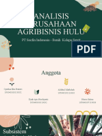 Analisis Agribisnis Hulu Kelompok 6