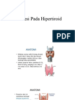 Anestesi Pada Hipertiroid