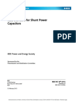 IEEE Standard For Shunt Power Capacitors