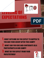 Leveling of Expectations