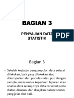 Bagian 3 Penyajian Data Statistik