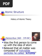 Atomic Structure History Dalton Bohr