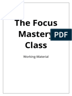 Focus Mastery Class-Benjamin Hanna