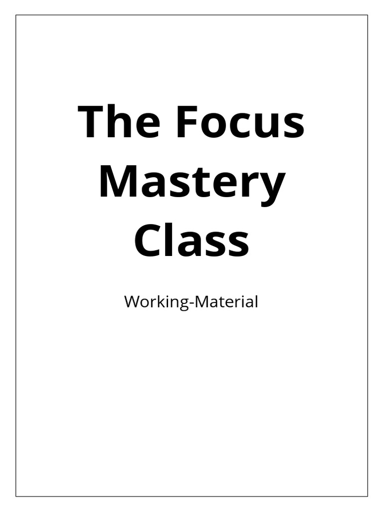 Mastering Health: Diet, Sleep, Movement | PDF | Self-Improvement | Wellness