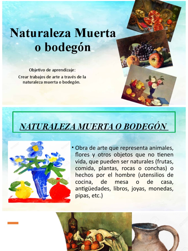 NATURALEZA MUERTA PINTURA intelligence overview