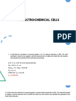 Electrochemical Cells and Phase Equilibria