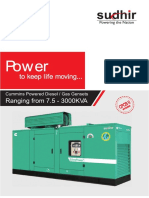 DG Genset Generator Brochure PDF