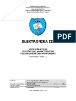 Vjezba I - Multisim - IU Karakteristike