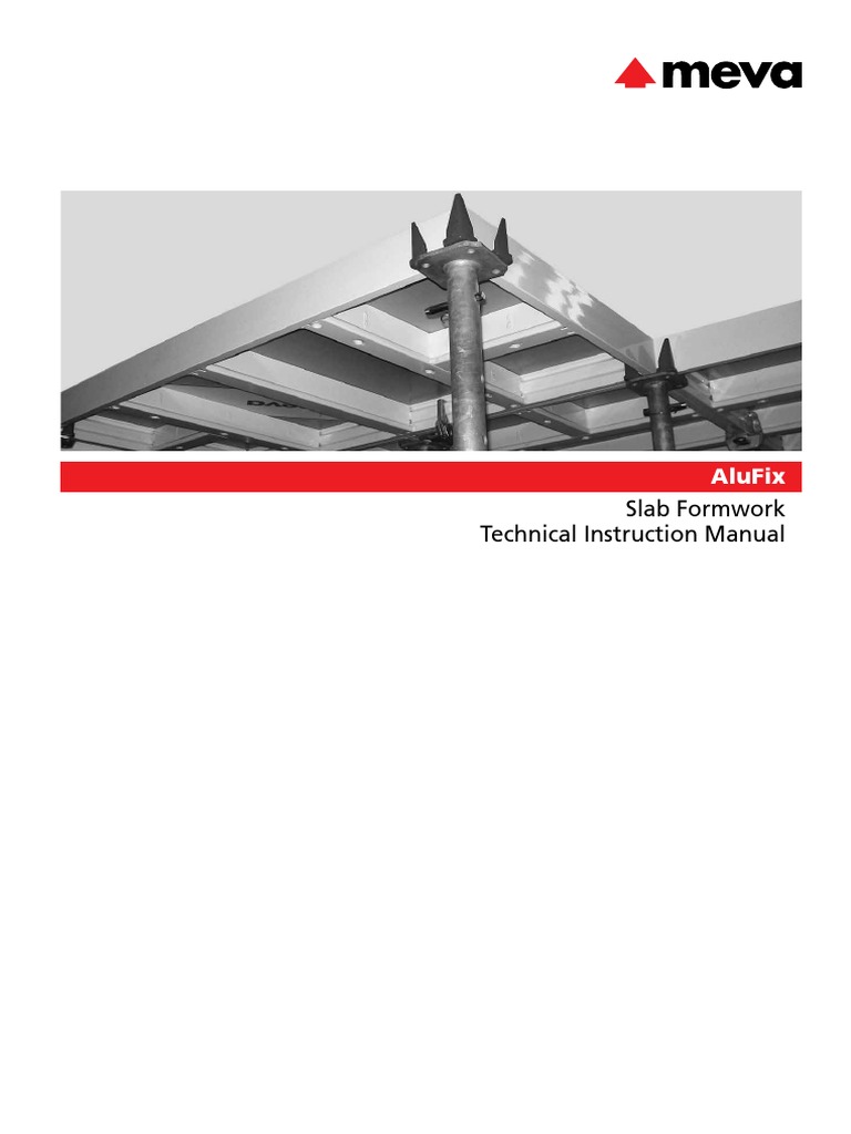AluFix Slab Formwork Instruction Manual | PDF | Building Engineering ...