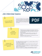 Job Interview Basics: Find Out About The Employer and Job