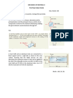 Mechanics of Material-Ii Final Paper (Open Book)