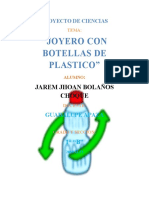 Joyero Con Botellas de Plastico