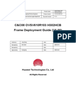 C&C08 OVSV610R103 H302HCB Frame Deployment Guide (V1.00) - 20050110-B