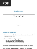 Lecture 6 - Complexity Analysis