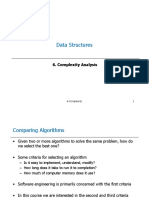 Lecture 6 - Complexity Analysis