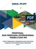 Modul Proposal Penelitian IPA