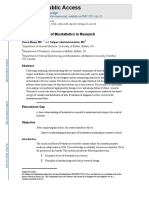 Use of biostatistics in research.doc