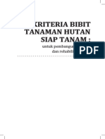 Kriteria Bibit Tanaman Hutan PDF