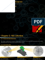 Science Center: Chapter 2: Site Selection