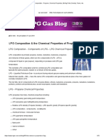 LPG Composition - Propane, Chemical Properties, Boiling Point, Density, Flame, Etc