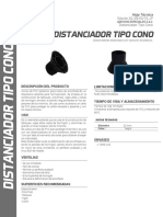 Distanciador Tipo Cono - A Especiales