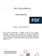 Field Research Services