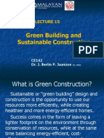 Green Building and Sustainable Construction: CE142 Dr. J. Berlin P. Juanzon