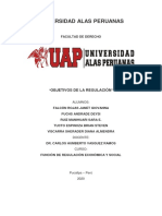 Objetivos de La Regulación PDF