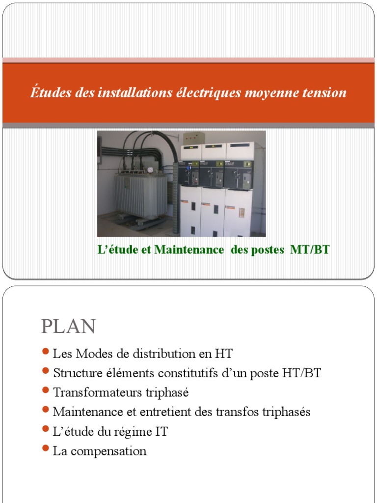 Comment Choisir Le Schéma De Raccordement Du Poste De Livraison Etude Et Maintenance Des Postes MT-BT | PDF | Transformateur électrique |  Puissance (physique)