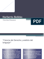 Derechos Humanos Norberto Bobbbio