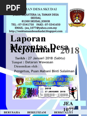Kulit Laporan Merentas Desa Pdf