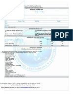 Global Occupational Health Safety Security and Environment Organization Membership Form