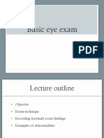 Ophthalmologic Exam PDF