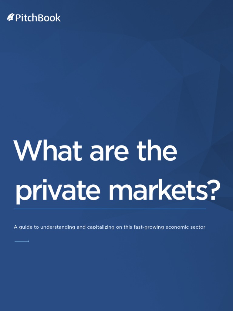 Understanding Private Markets Essentials | PDF | Venture Capital ...