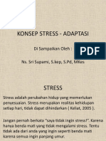 KONSEP STRESS -ADAPTASI