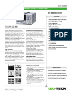 ISO TECH IPS 3303D Data Sheet
