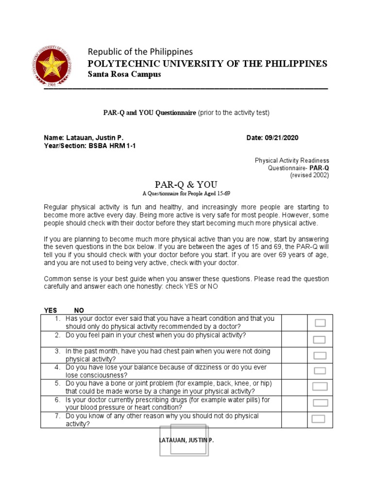 Polytechnic University of The Philippines | PDF | Lifestyle